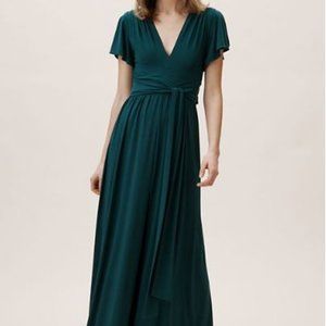 BHLDN Emerald Green Bridesmaid Dress